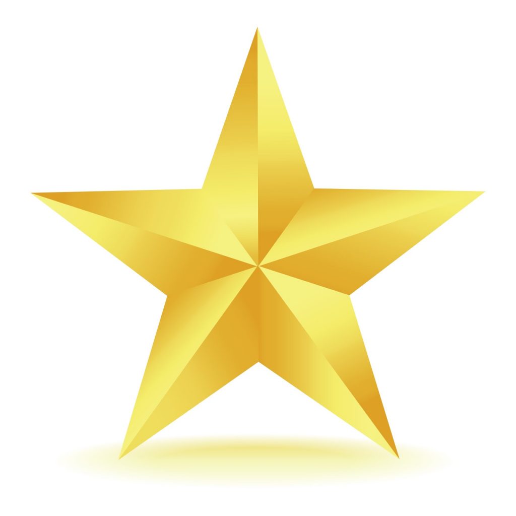 Beautiful Gold Star Clipart Image In Vector Cliparts Category At Pixy.org