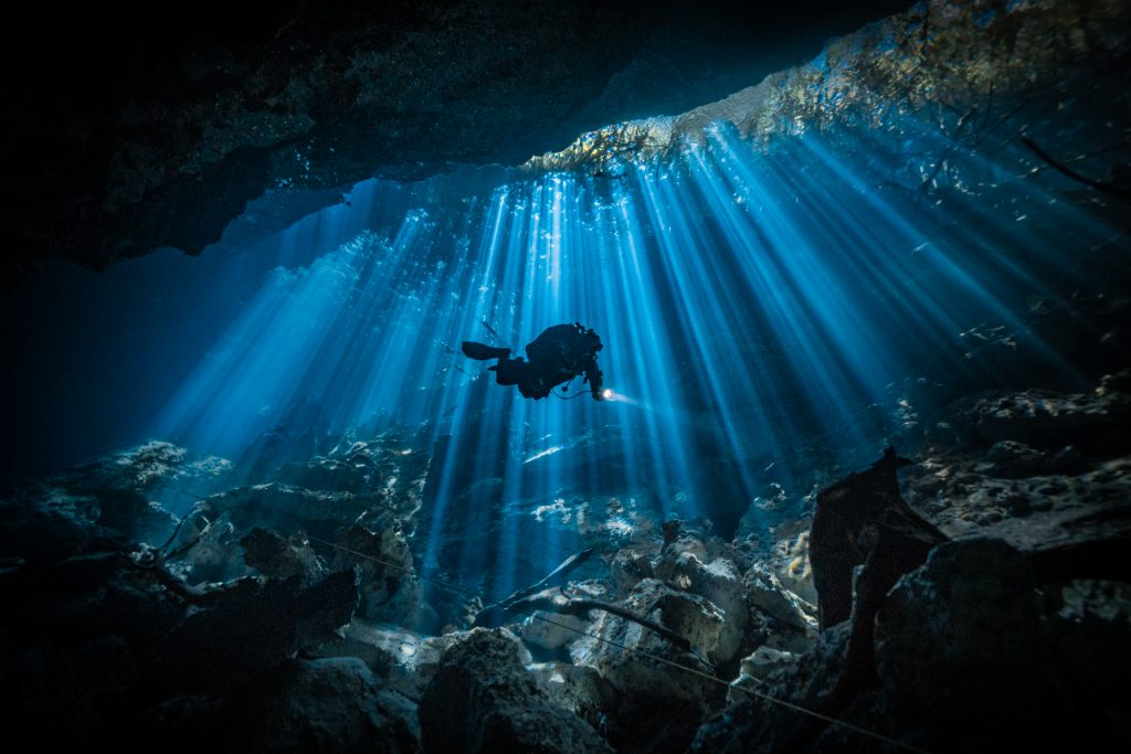Second in Category Documentary and Journalist Photography - Diving in Flooded Caves by Petr Polách Series