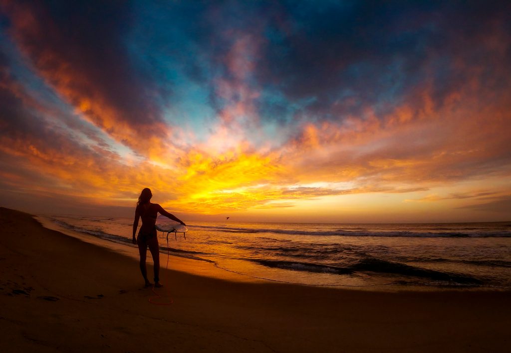 Honorable Mention Humans In Nature Sunrise Surf By Brandon Martin